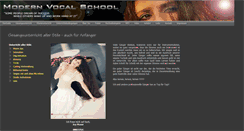 Desktop Screenshot of modern-vocal-school.com
